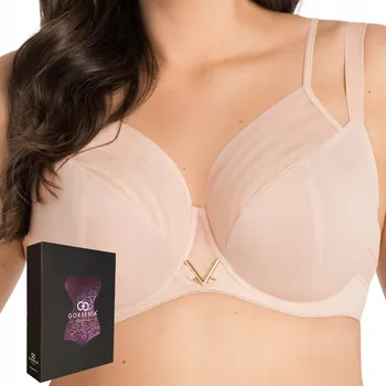 Dámské oblečení Gorsenia podprsenka nevyztužená béžová velikost 85G