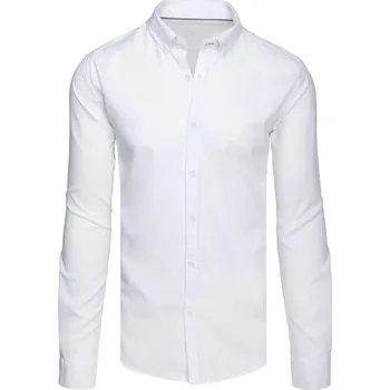 Pánská košile Pánská elegantní košile DX2642 Barva: Bílá, Velikost: XL