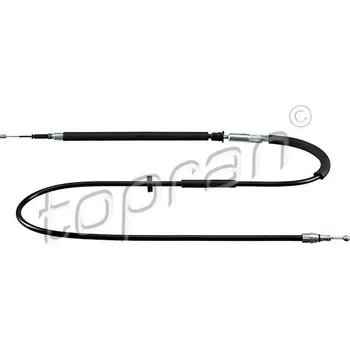 Brzdový systém Tažné lanko, parkovací brzda TOPRAN 112 152