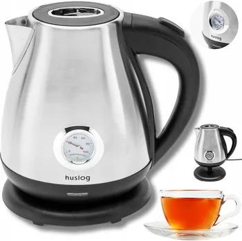 Rychlovarná konvice Rychlovarná konvice Huslog AK-02034H 2200 W 1,7 l stříbrná/šedá