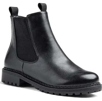 Dámská zimní obuv Dámské kotníkové boty zimní boty traperky ZATEPLENÉ pohodlné Wojtyłko 42