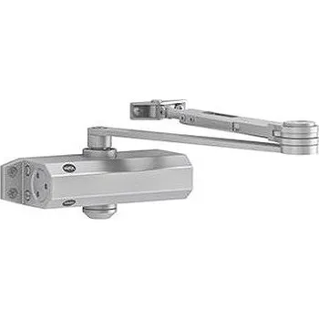 Zavírač dveří Yale DC3500 EN2/3/4 aretovací ramínko stříbrný