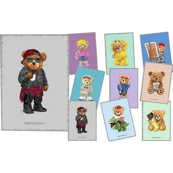 Sešit Sešit A5 s linkami Narcissus, 60 listů