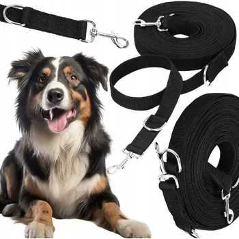 Vodítko pro psa Vodítko treningové vodítko ZooPatrol páska 10 m