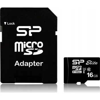 Paměťová karta MicroSD karta Silicon Power Elite 16 GB