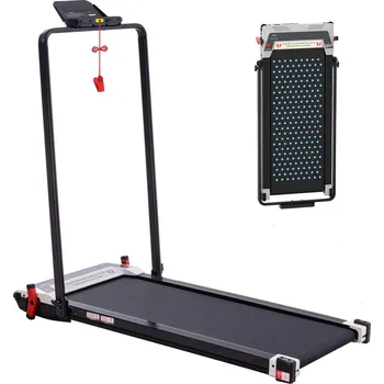 Kardio stroj CITYSPORTS Skládací a sklonitelný běžecký pás-6 %. NB8, 550 W, 6,0 km/h, dálkové ovládání ČERNÁ