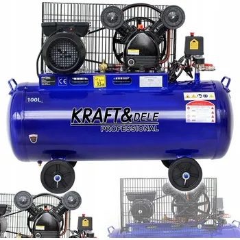 Kompresor Olejový kompresor Kraft&Dele KD4054 100 l 8 bar