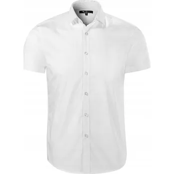 Pánská košile Malfini pánská košile Flash 260 slim s krátkým rukávem bavlna velikost XL