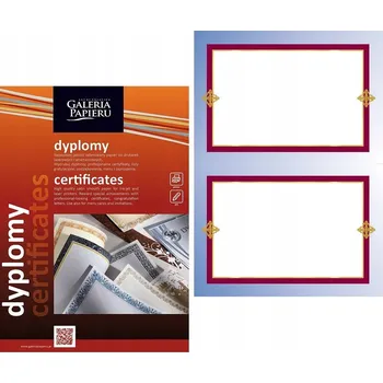 Barevný papír Ozdobný papír A5 Galeria Papieru 170 g/m2, 25 listů