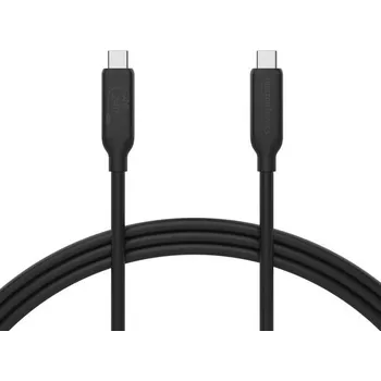 USB hub Rychlonabíjecí kabel Amazon Basics USB-C na USB-C 4, 40 Gb/s, 8K video, 240 W, certifikace USB-IF,