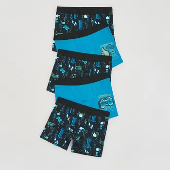 Dětská móda Reserved - Bavlněné boxerky 5‑pack - černý - 213IM-99X - 213IM-99X-U12