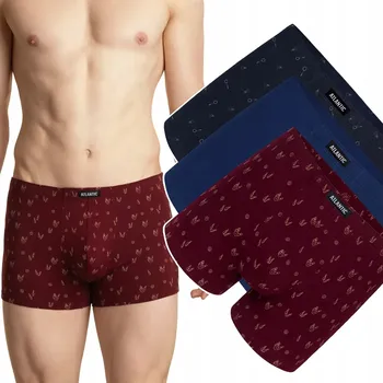 Spodní Prádlo Boxerky Atlantic modré, velikost L