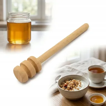 Příbor Dřevěná LŽIČKA NA MED buková 9 cm lžíce na MED 1 kus C9