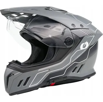 Helma na motorku Přilba O'Neal Sierra RS Echo černá/šedá matná XXL
