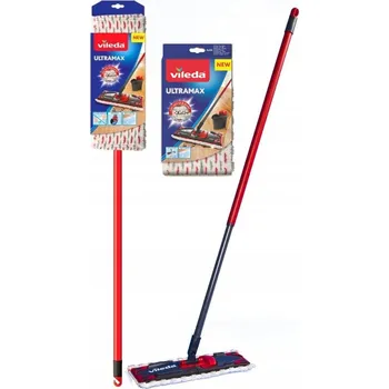 mop Plochý mop Vileda UltraMax BOX SADA S KYBLEM A ŽDÍMAČEM