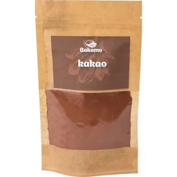 Přírodní kakao 10-12% tuku 500g v prášku TMAVÉ KAKAO Bakamo