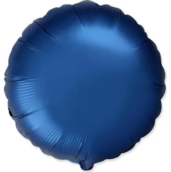 Balónek Fóliový balónek 18" FX - Kulatý (saténová tmavě modrá), balený