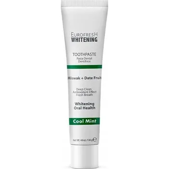 zubní pasta Farmasi Eurofresh Bělící zubní pasta Miswak + Datle