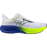 Pánská běžecká obuv Mizuno Wave Rider 29 White/Estate Blue/Lightning Yellow UK 11