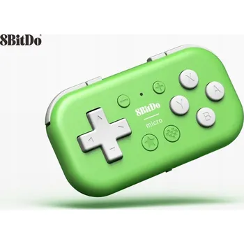 Gamepad Gamepad Ovladač 8BitDo Micro Bluetooth Zelený pro Nintendo Switch a Android