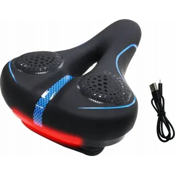 Sedlo na kolo Oxe Sedlo na kolo s vestavěným LED světlem FSBSD-232-1 černé