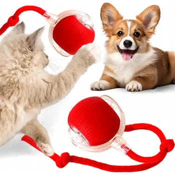 Hračka pro psa Interaktivní míček Pronett elektrický vibrační 6 cm na USB