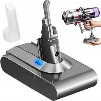 NÁHRADNÍ BATERIE PRO DYSON V8 4600MAH - SNADNÁ INSTALACE A VÝKON