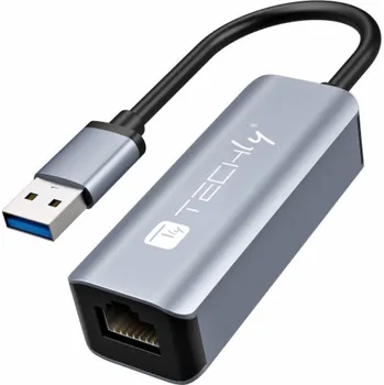 Síťová karta Techly Gigabitová síťová karta/adaptér USB-A 3.0 na RJ45