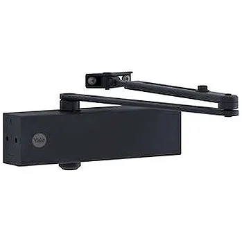 Zavírač dveří Yale DC5500 EN2/3/4/5 lomené ramínko černý