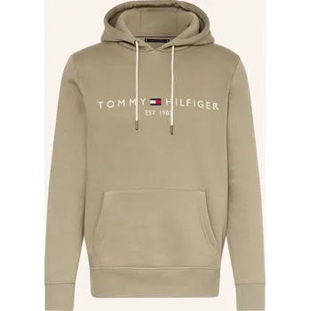 Pánská móda Tommy Hilfiger Pánská Mikina S Kapucí, olivová, L