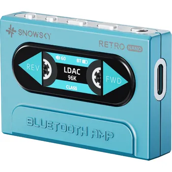 Přenosný multimediální přehrávač FiiO Snowsky Retro Nano modrý