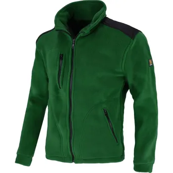 pracovní mikina MIKINA PROCERA FLEECE 350 GREEN-BLACK Barva: Zelená -černá, Velikost: S