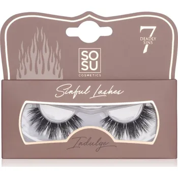 Péče o řasy a obočí SOSU Cosmetics 7 Deadly Sins Lashes umělé řasy Indulge 1 ks