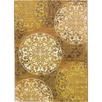 Koberec AKCE: 80x165 cm Kusový koberec Zoya 128 N – na ven i na doma, žlutá, chodba / předsíň, Oriental Weavers - 1 rok na vrácení + DOPRAVA ZDARMA k Vám i zpět