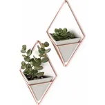 Květináč 19 x 6,4 cm keramický béžový