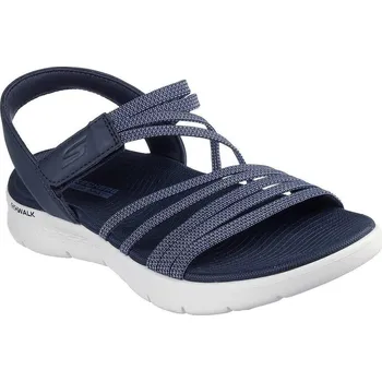 Pánské tenisky SKECHERS Sandály Skechers Go Walk Flex Sandal, Modrý, Ženy MODRÁ