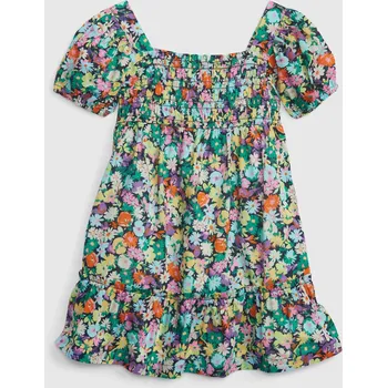 Dámské šaty GAP Dětské květované šaty - Holky GAP zelená | krémová 2150711
