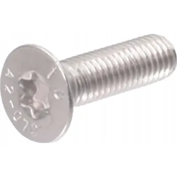 Šroub Šroub M6x16 Kuželový Zápustný Torx Nerezový 10ks