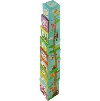 ostatní stavebnice Kelímky na skládání pyramida věž stavebnice