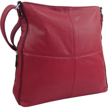 Kabelka MARIA MARNI Praktická velká dámská crossbody kabelka 47-MH červená