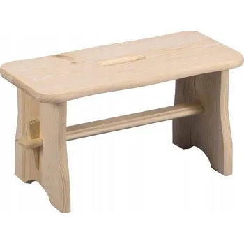 Taburet Stolička Zeller odstíny hnědé 21 cm