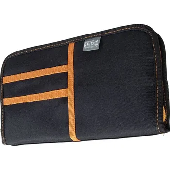 Peněženka Peněženka na dokumenty s RFID blokem černo- oranžová