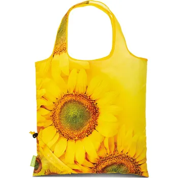 Nákupní taška Nákupní skládači taška PUNTA Flowers yellow