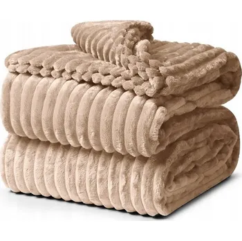 Prostěradlo Deka Cotton world mikrovlákno 160 cm x 200 cm béžová