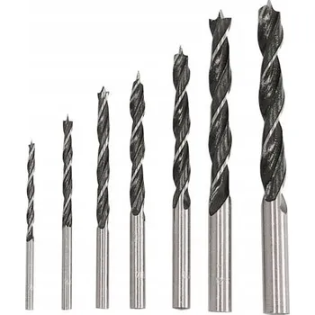 Vrták Vrták do dřeva MEGA spirálový 6 8 10 7 3 4 5 9mm sada (26208)