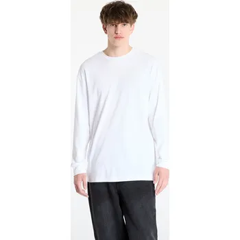 Pánské tričko Tričko Urban Classics Organic Boxy Rib Longsleeve White S
