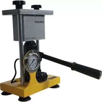 dílenský stroj Qnubu Rosin Press Lis PREN0079 - Cold Brick 4 tuny, lisovací plocha 12x6 cm (Qnubu Cold Brick Press 4T Cold Pollen Press, výkon, odolnost a kvalitní výsledky pro ty, kteří hledají přesnost a sílu při extrakci.)