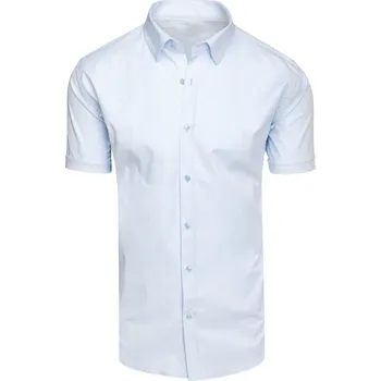Pánská košile Pánská košile s krátkým rukávem KX1045 Barva: Bílá, Velikost: 2XL