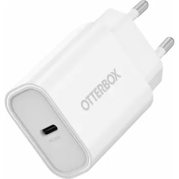OtterBox Standardní nabíječka EU do zásuvky 20W USB-C USB-PD bílá