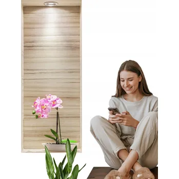 Samolepící dekorace Velká samolepka na stěnu Samolepící 52 x 130 cm Orchidej – elegance